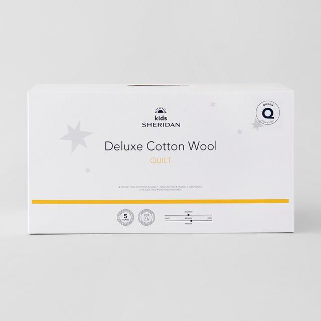 Sheridan Deluxe Cotton Wool Kids Quilt