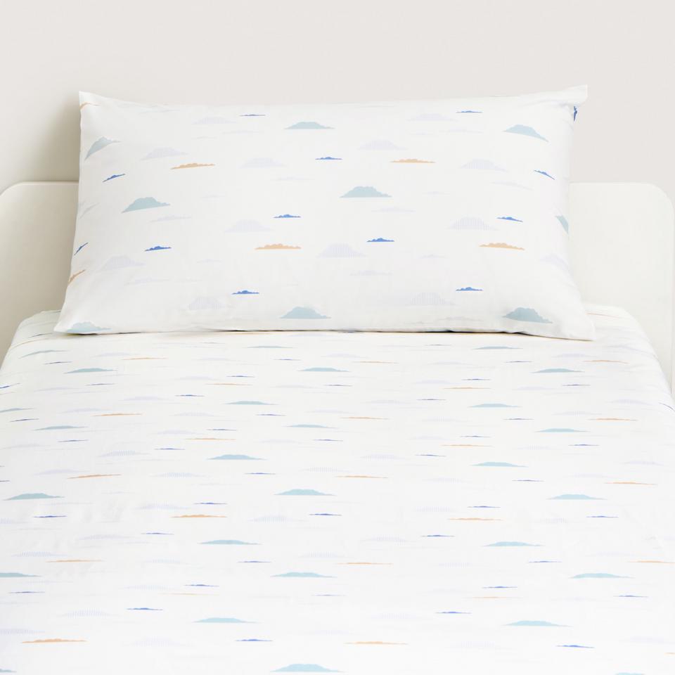 Dreamer Kids Fitted Sheet in Meringue