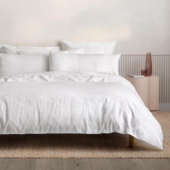 Sheridan Emersley Quilt Cover Set (White)