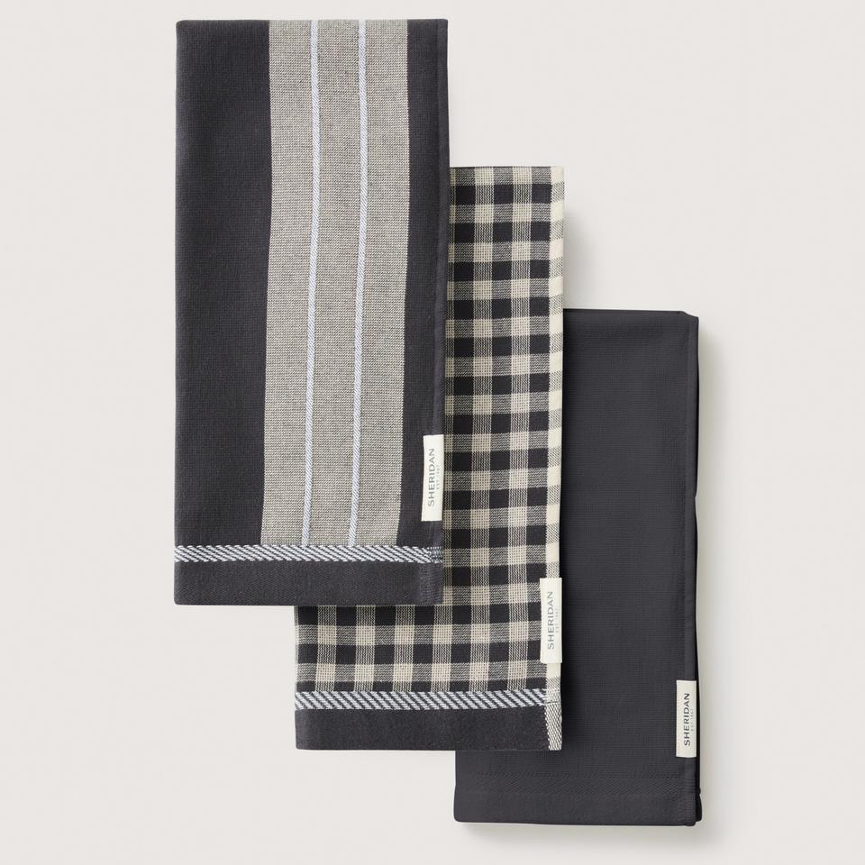 Sheridan Este Tea Towel Set - Three Pack