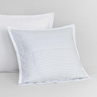 Sheridan Everyday Cotton Stripe European Sham (sea)
