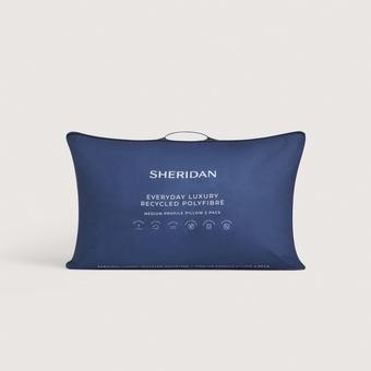 Sheridan Everyday Luxury 2 Pack Medium Pillows (pure white)