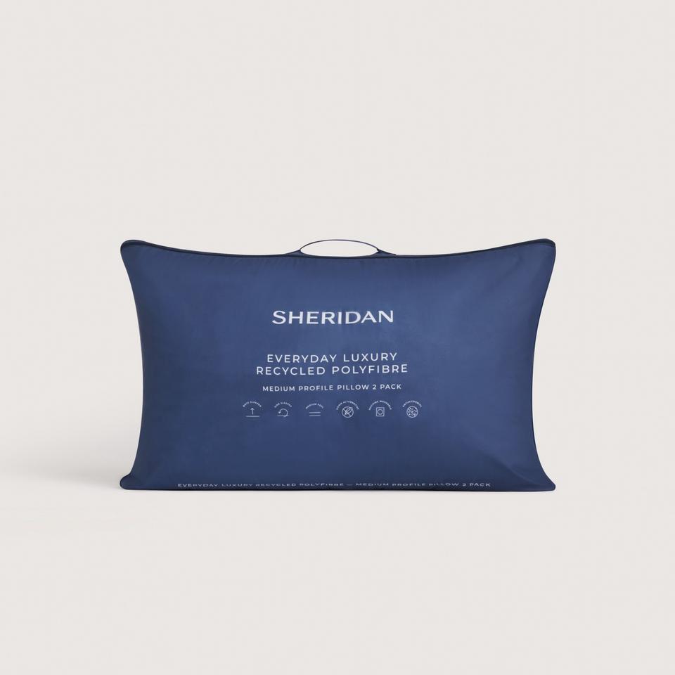 Sheridan Everyday Luxury 2 Pack Medium Pillows