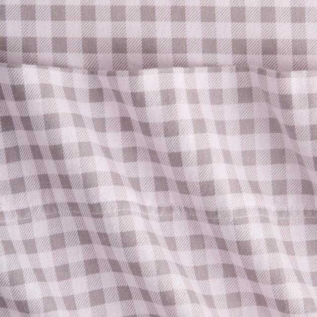 Sheridan Flannelette Mini Gingham Sheet Set