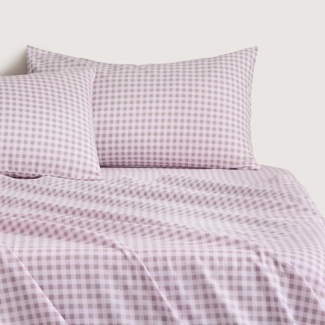 Sheridan Flannelette Mini Gingham Sheet Set