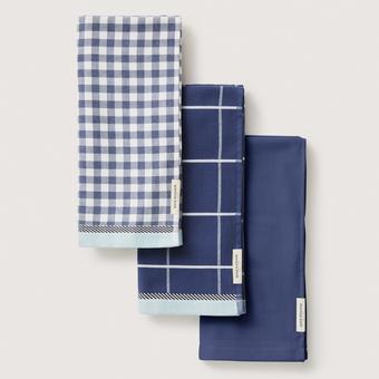 Sheridan Frama Tea Towel Set - Three Pack (south sea)