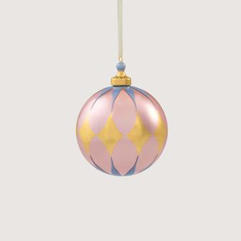 Sheridan Harlequin 10cm Ball (pink/breeze)