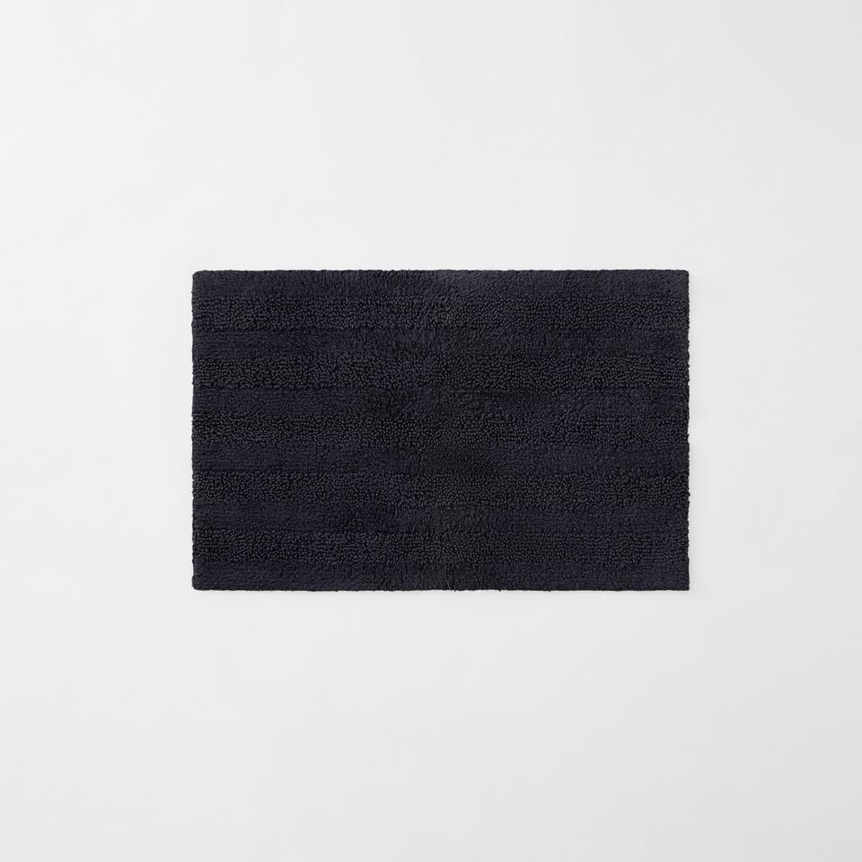Hillhurst Bath Mat in Coal