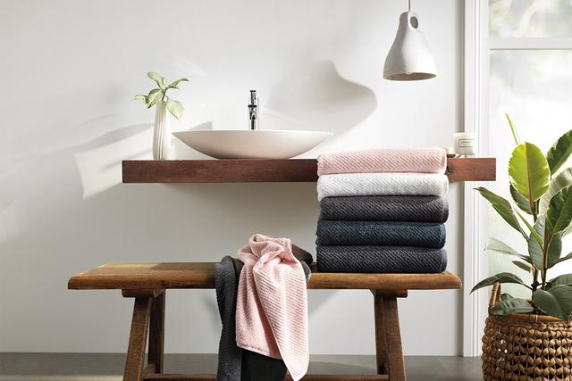 Sheridan Hygro&Trade; Texture Towel Collection Granite
