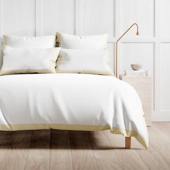 Sheridan Junctions Quilt Cover Set (buttermilk)