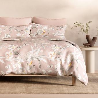 Sheridan Kurana Quilt Cover Set (truffle)
