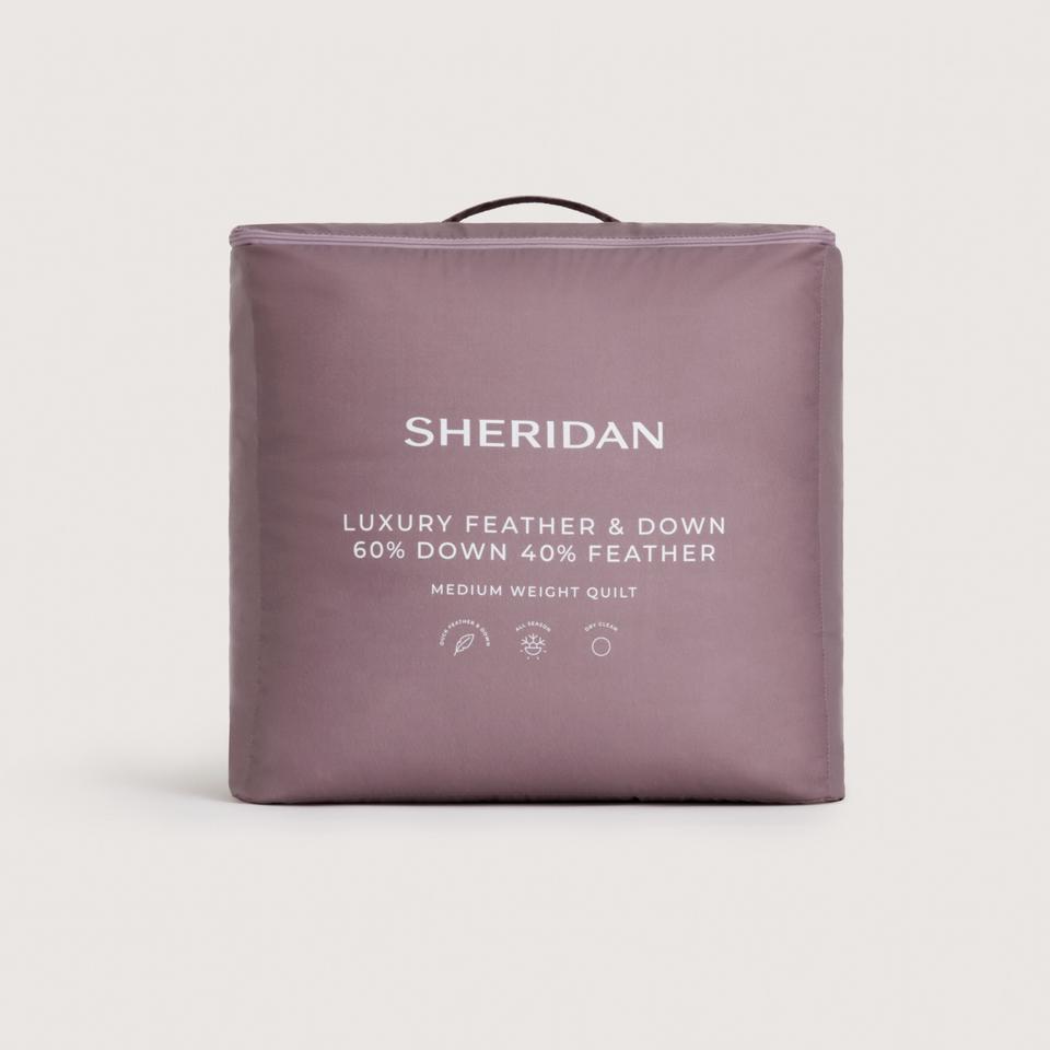 Sheridan Luxury Feather & Down Medium Weight Quilt