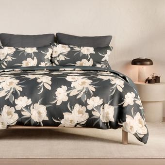 Sheridan Maplewood Quilt Cover Set (night shadow)