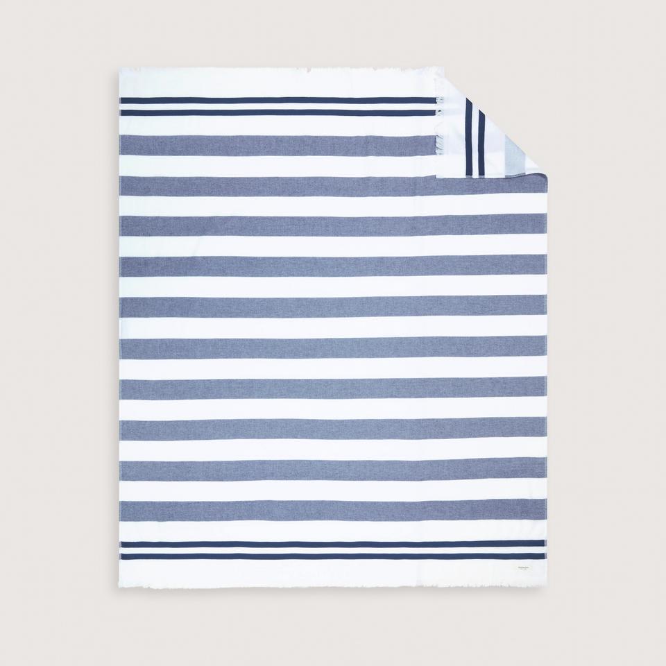 Mardy Beach Blanket in Navy