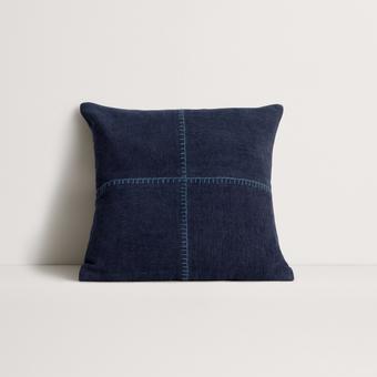 Sheridan Marvi Square Cushion (indigo)