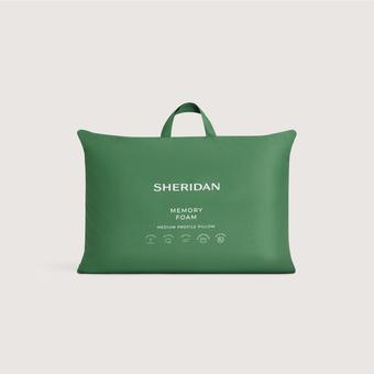 Sheridan Memory Foam Classic Medium Pillow (pure white)