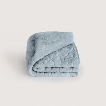 Sheridan Meriweather Kids Quilted Plush Blanket (Slate)