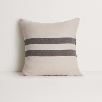 Sheridan Middlam Square Cushion (bitter chocolate)