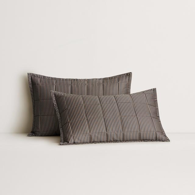 Mikko Pillowcase Sham in Cafe Au Lait