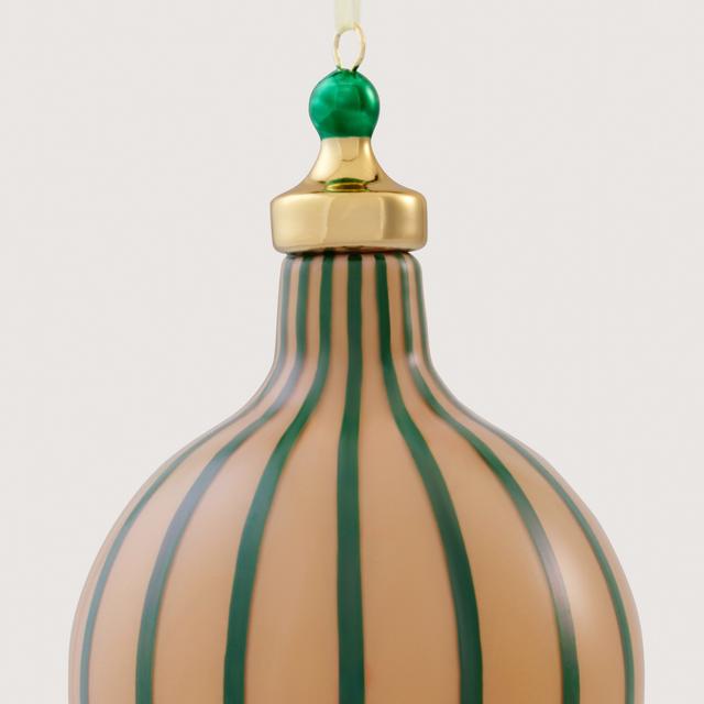 Sheridan Opaque Vertical Stripe 16cm Finial