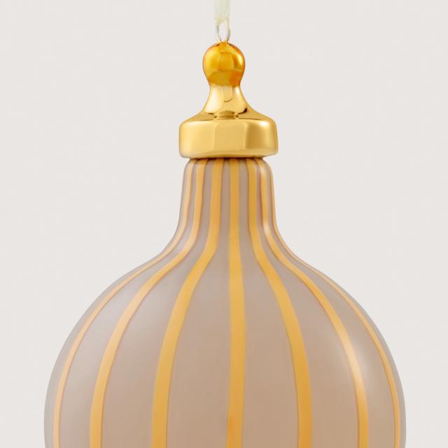 Sheridan Opaque Vertical Stripe 16cm Finial