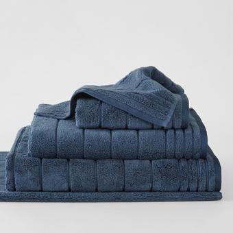 Sheridan Orson Towel Range (washed indigo)