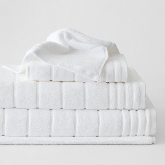 Sheridan Orson Towel Range (White)