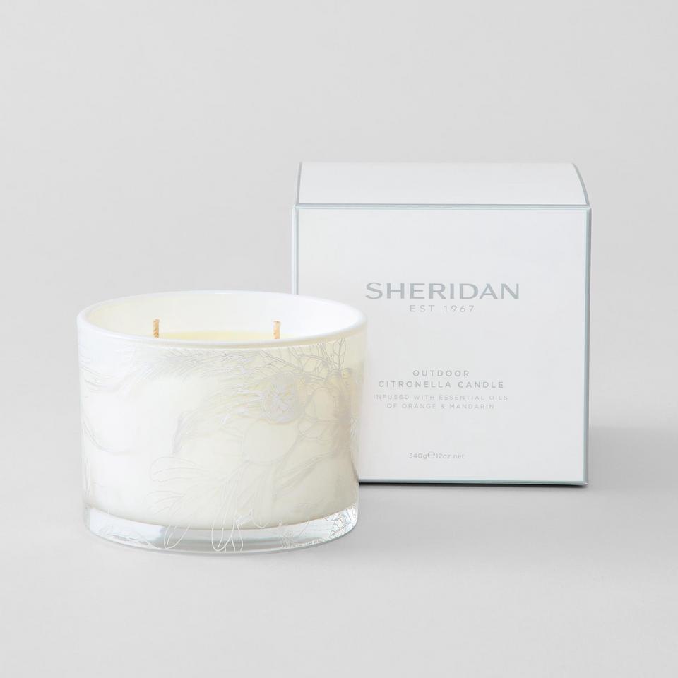 Sheridan Outdoor Citronella Orange Mandarin Candle