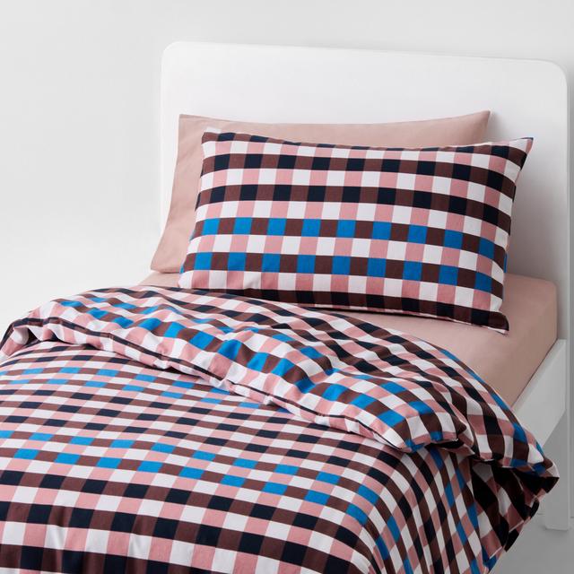 Sheridan Outlet Flannelette Ottilie Check Quilt Cover Set