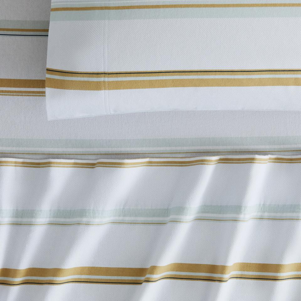 Sheridan Outlet Flannelette Tri Stripe Sheet Set