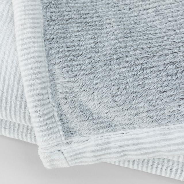 Sheridan Outlet Plush Blanket Grey