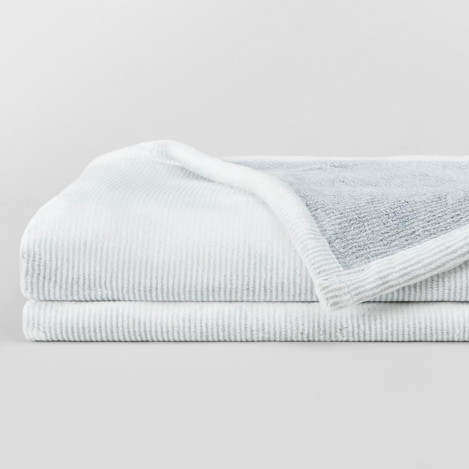 Sheridan Outlet Plush Blanket Grey
