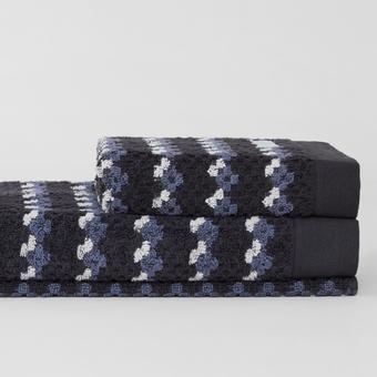 Sheridan Patterson Stripe Towel Collection (marine)