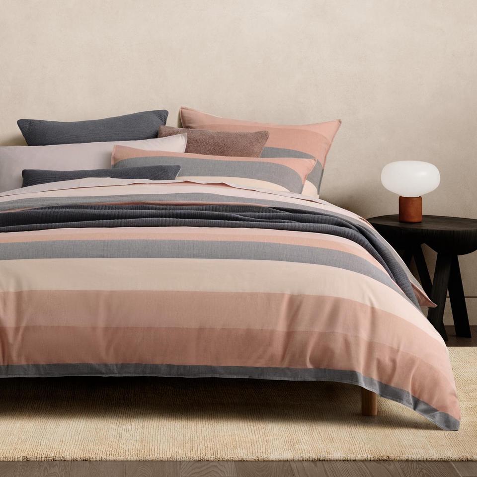 Sheridan Reilly Club Stripe Quilt Cover Set
