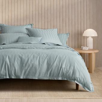 Sheridan Saxton Quilt Cover Set (blue fog)