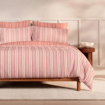 Sheridan Semiere Quilt Cover Set (mauve mist)