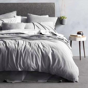 Sheridan Shaws Quilt Cover Set (dove)