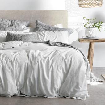 Sheridan Shaws Quilt Cover Set (White)