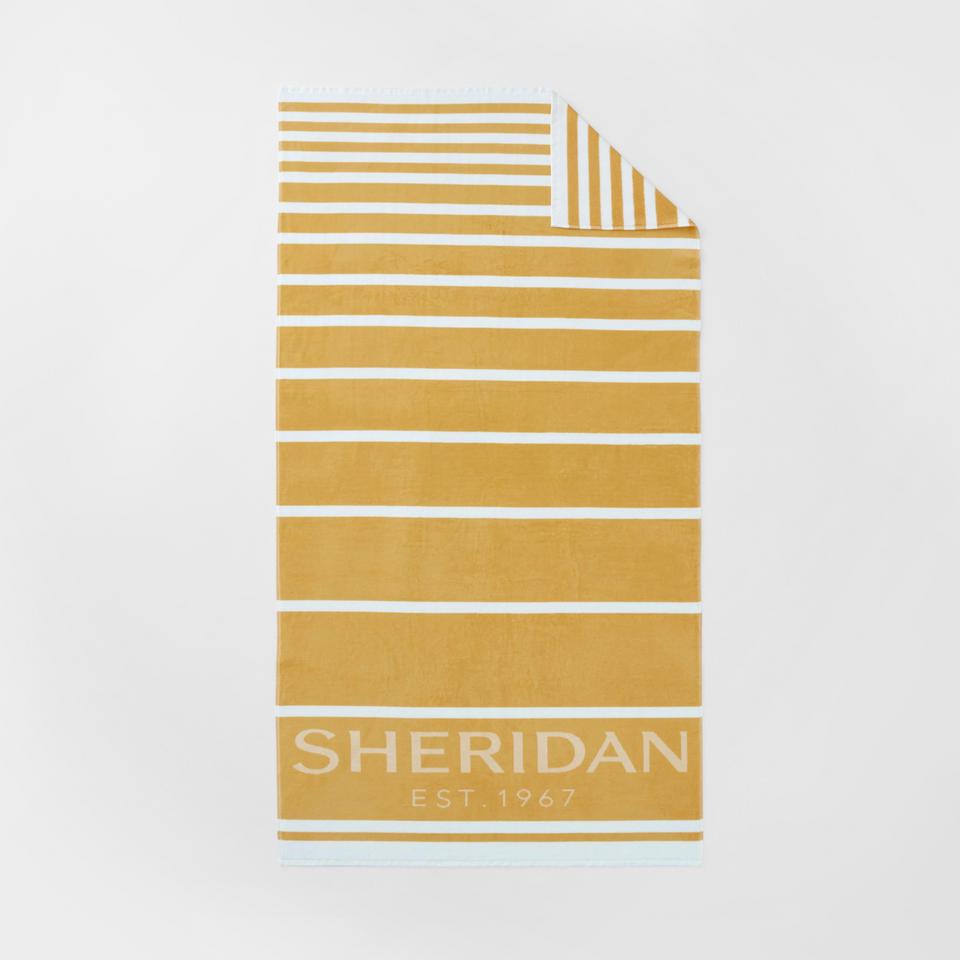 Shellharbour Beach Towel in Sungold