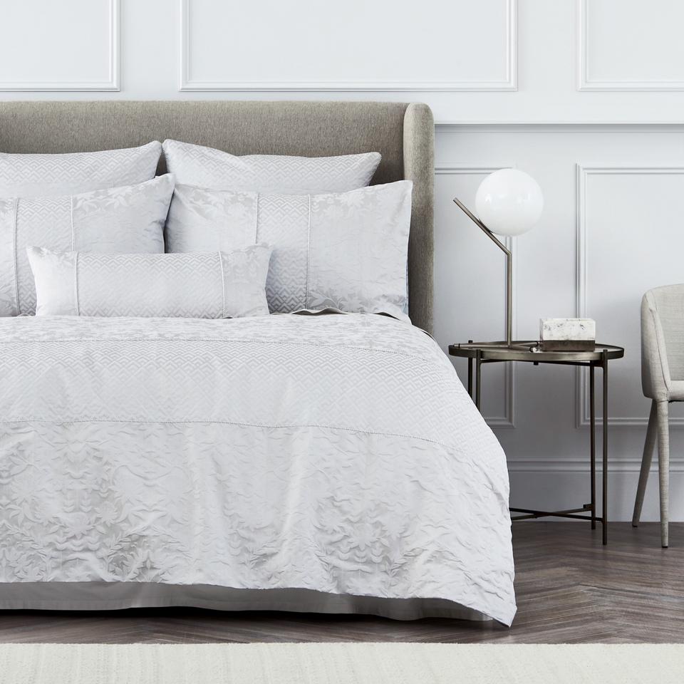 Sheridan Stedwell Quilt Cover Set Cloud Grey
