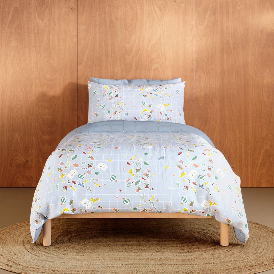 Sheridan Stickerland Kids Quilt Cover Set
