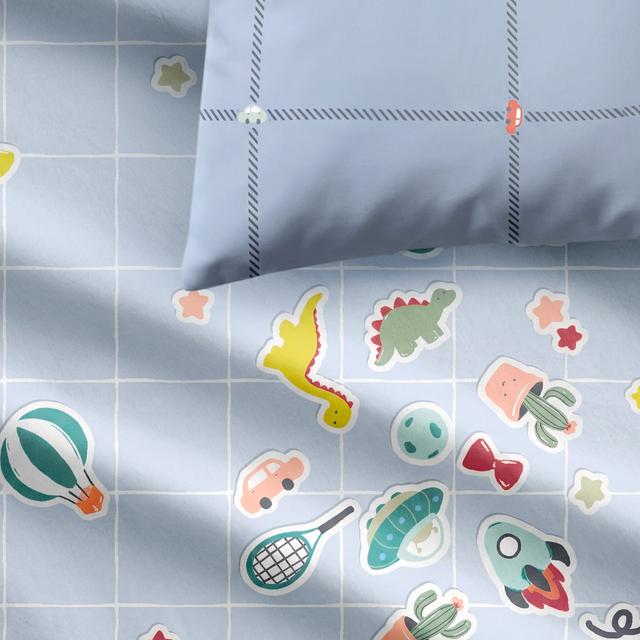 Sheridan Stickerland Kids Quilt Cover Set