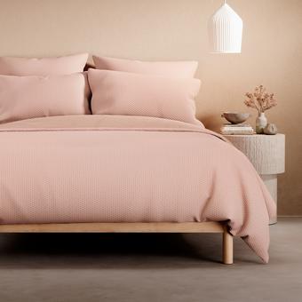 Sheridan Sukho Quilt Cover Set (cameo)