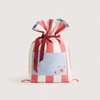 Sheridan Twinkle Santa Sack (scarlet)