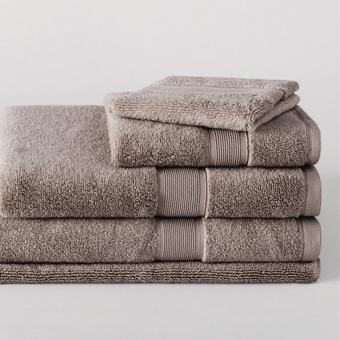 Sheridan Ultra-Light Luxury Towel Range (pebble)