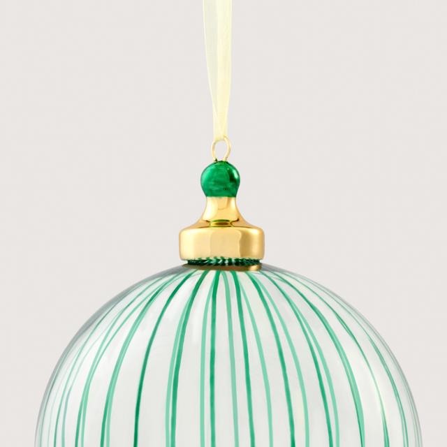 Sheridan Vertical Stripe 10cm Clear Ball