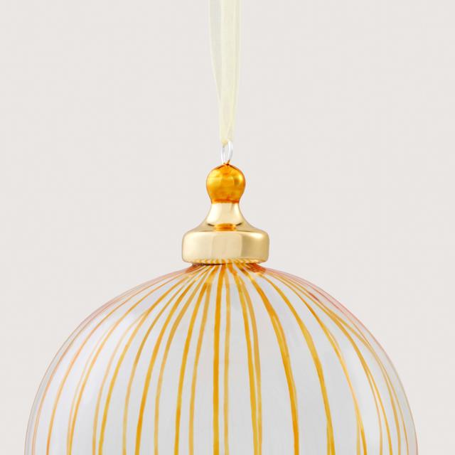 Sheridan Vertical Stripe 10cm Clear Ball