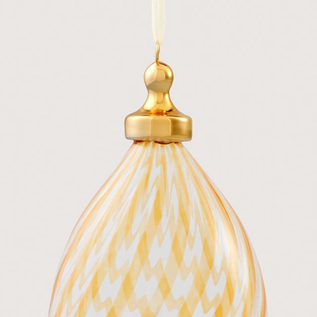 Sheridan Vertical Stripe 16.5cm Clear Finial