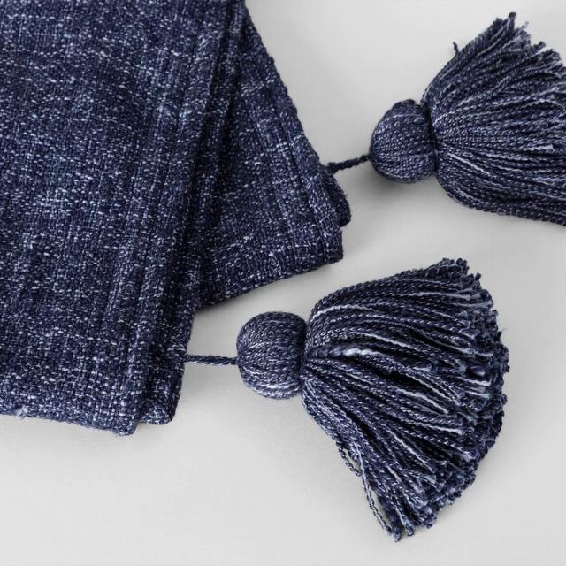 Sheridan Warrick Throw Navy