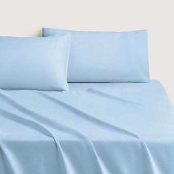 Sheridan Washed Linen Cotton Flat Sheet (daylight)